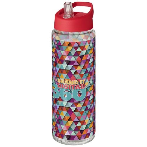 PF210096-15H2O Active® Vibe 850 ml Sportflasche mit Ausgussdeckel_ transparent_rot