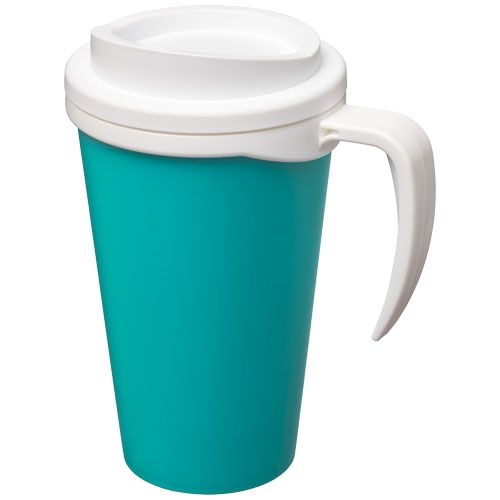 PF210004-10Americano® Grande 350 ml Isolierbecher_ aquablau_weiss PF210004-10Americano® Grande 350 ml Isolierbecher_ aquablau_weiss