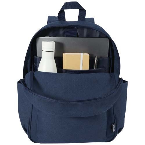 PF130124-2Recanvas 15_6” GRS recycelter City-Rucksack 16L_ navy