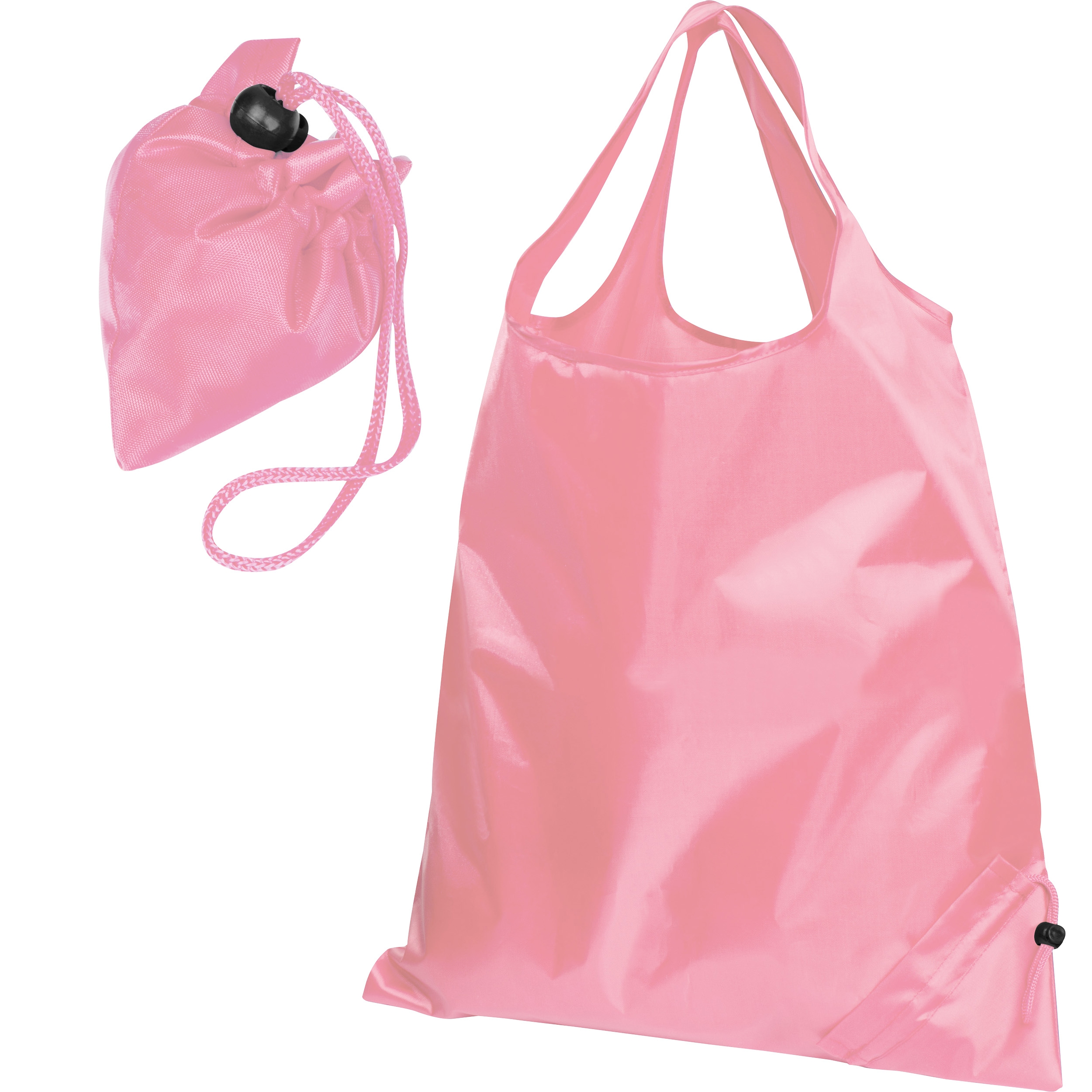 MA60724-11Faltbare Einkaufstasche aus Polyester_ pink