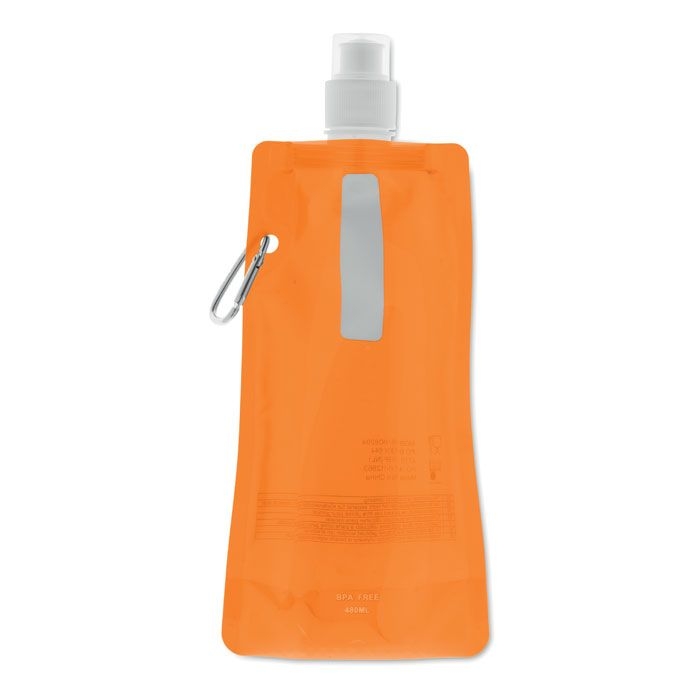 MO8294-29Gates Faltbare Wasserflasche_ Transparent Orange