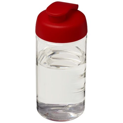 PF210050-4H2O Active® Bop 500 ml Sportflasche mit Klappdeckel_ transparent_rot PF210050-4H2O Active® Bop 500 ml Sportflasche mit Klappdeckel_ transparent_rot
