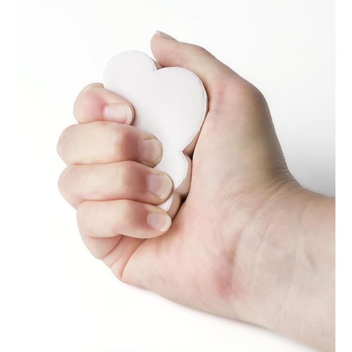 GI8474-02Anti-Stress-Wolke aus PU-Schaum Franco_ weiss