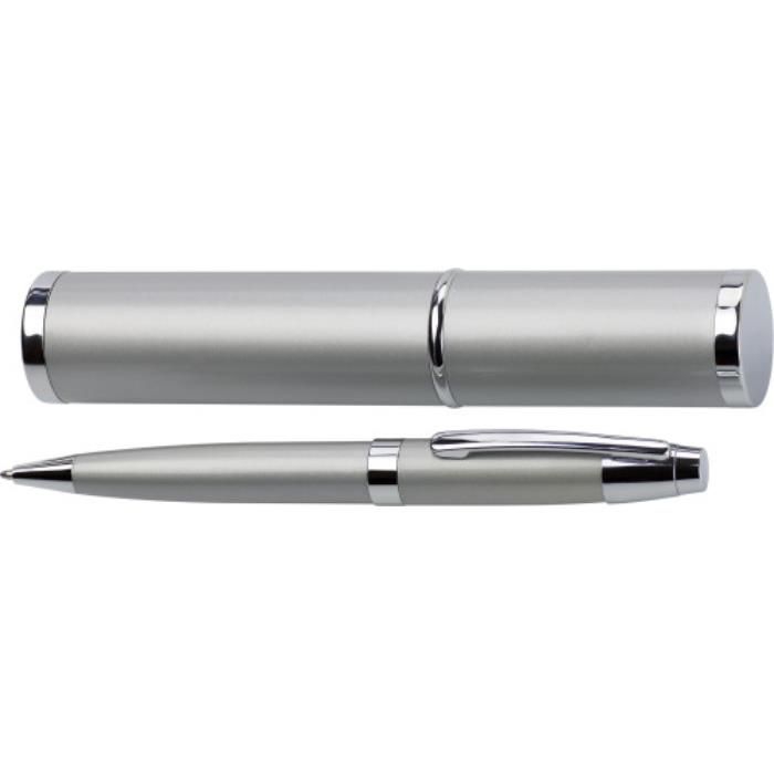 Kugelschreiber aus Metall Mark, Silber