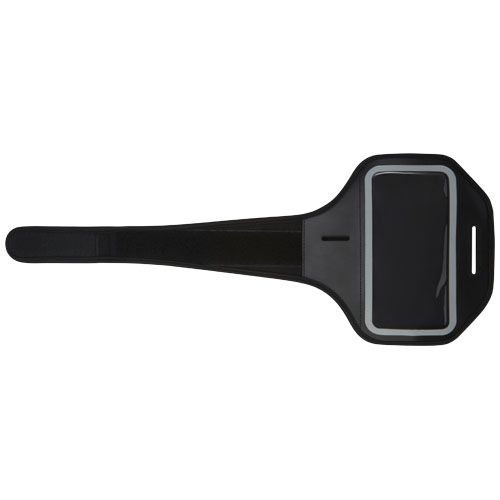 PF125000-1Haile reflektierendes Smartphone Armband mit transparenter Abdeckung_ schwarz