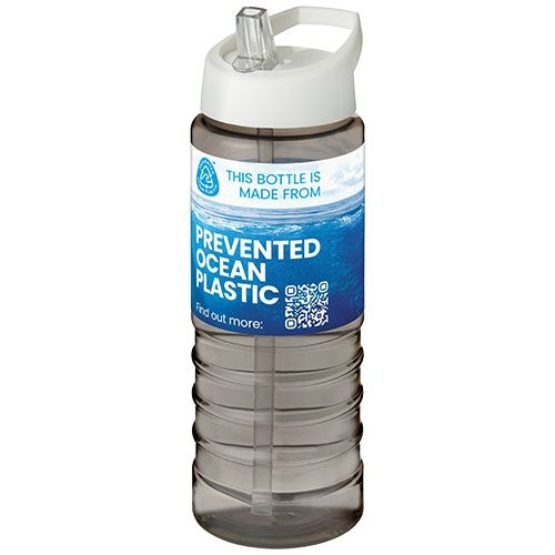 PF210482-2H2O Active® Eco Treble 750 ml Sportflasche mit Stuelpdeckel_ kohle_weiss