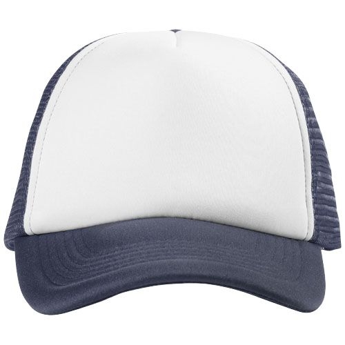 PF111069-9Trucker Kappe mit 5 Segmenten_ navy_weiss