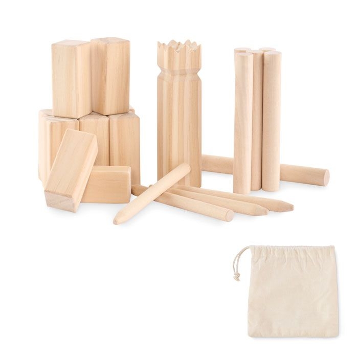 MO2433King Petit Wikinger-Spiel Kiefernholz