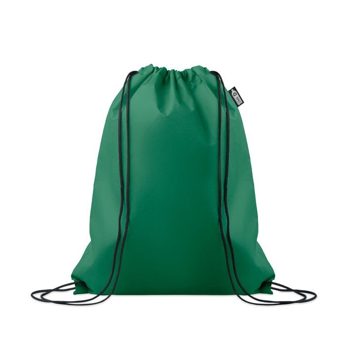 MO2809-60Daffy Rpet Beutel mit Kordelzug Non Woven_ dunkelgruen