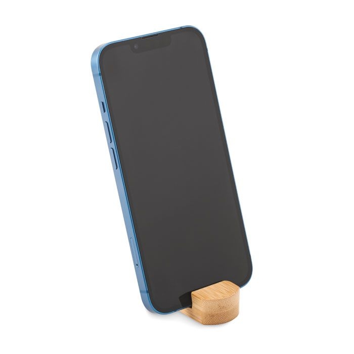 MO6888-40Poy Kleiner Smartphone-Halter_ Holz
