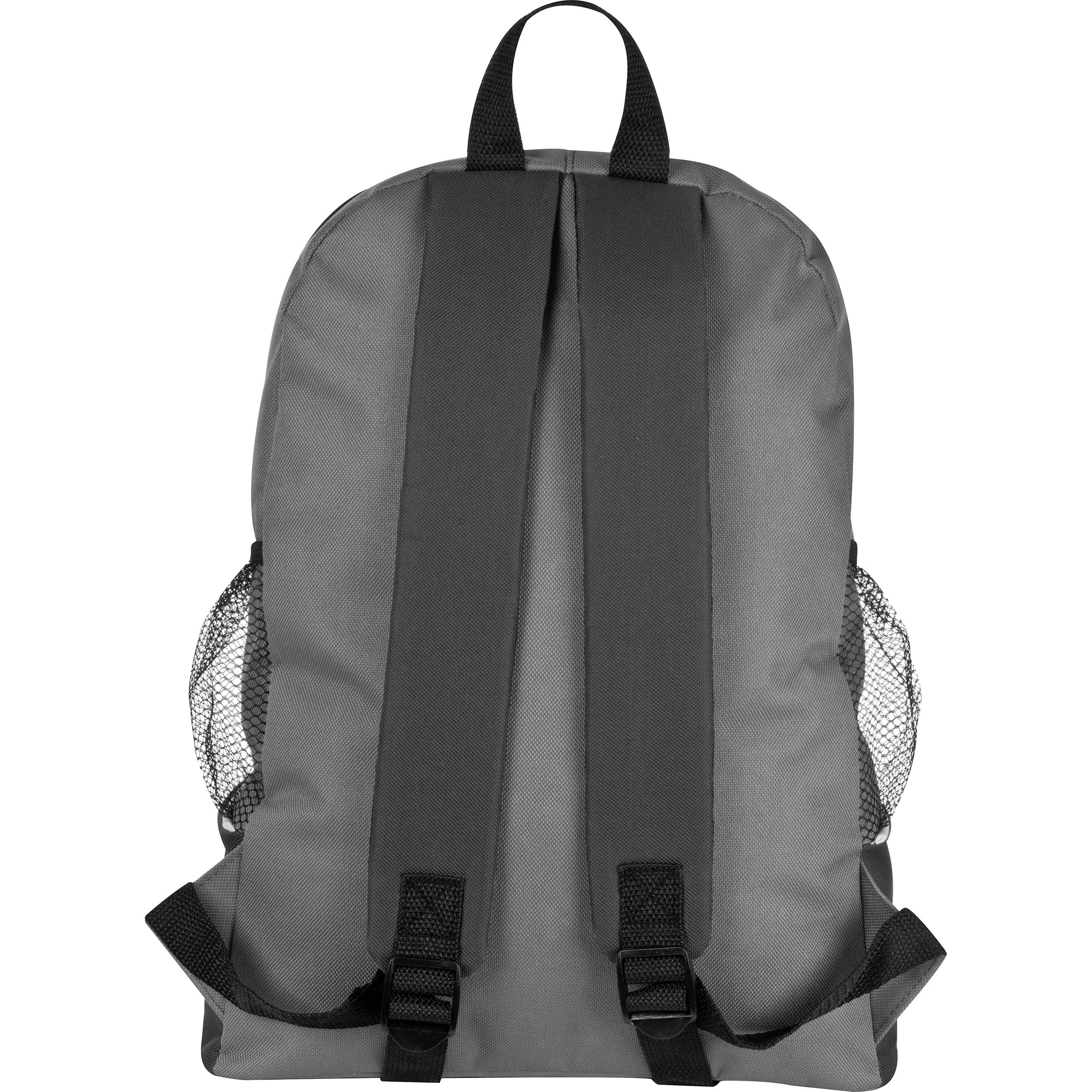 MA68933-03Rucksack mit Seitenfaechern aus Polyester_ schwarz