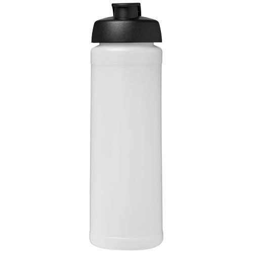 PF210070-16Baseline® Plus 750 ml Flasche mit Klappdeckel_ transparent_schwarz