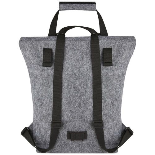 PF120663-1Felta Fahrradtasche aus GRS-recyceltem Filz 13 L_ mittelgrau