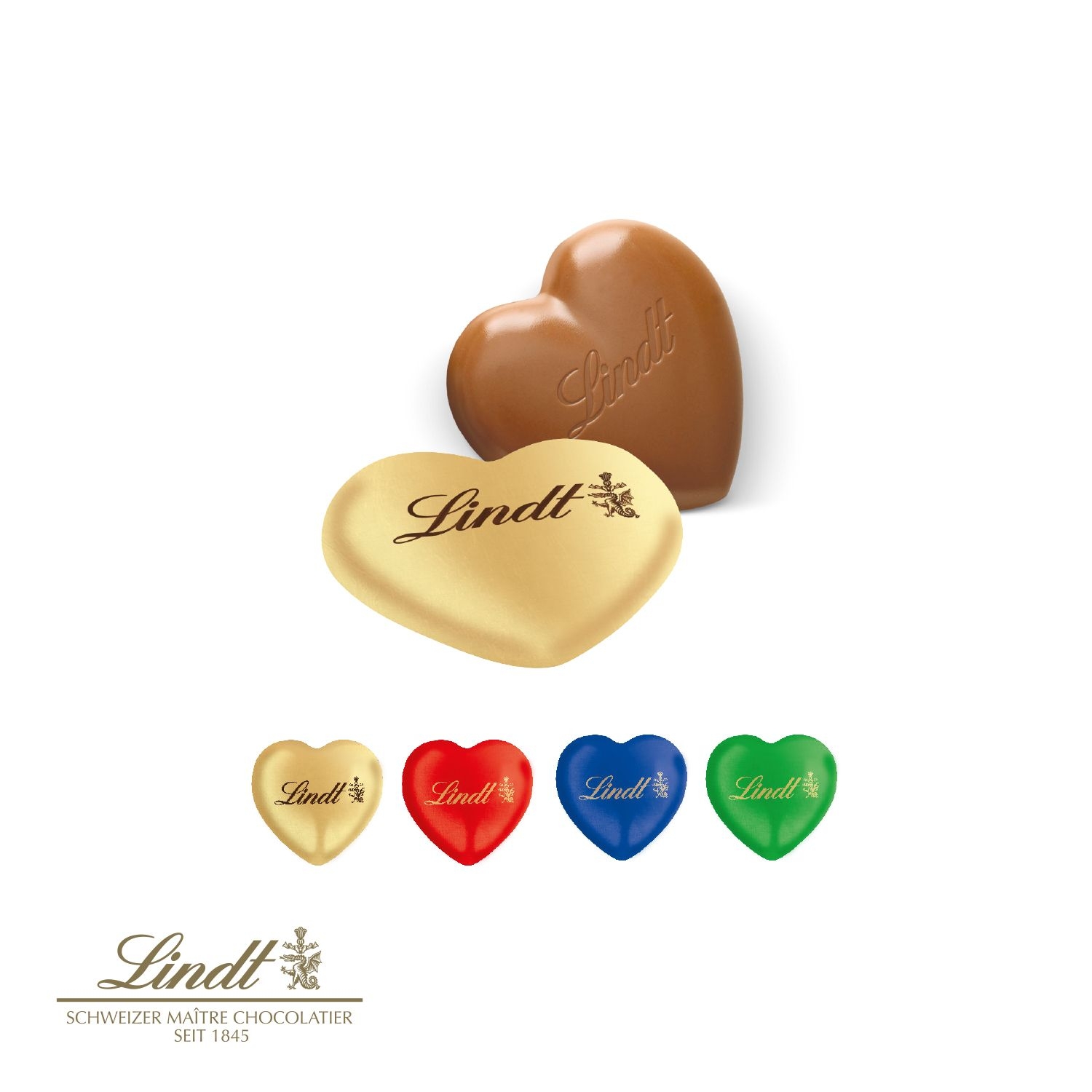 CD91009-02Lindt Herz_ 20 g im Werbebriefchen_ rot