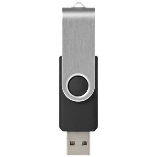 Rotate-Basic 2 GB USB-Stick, schwarz,silber, 2 GB