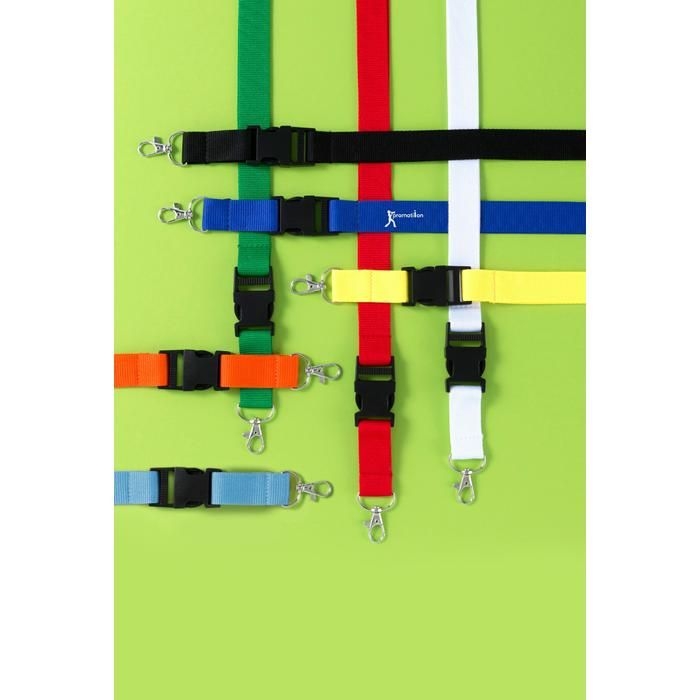 GI4161-06Lanyard aus Polyester Bobbi_ gelb