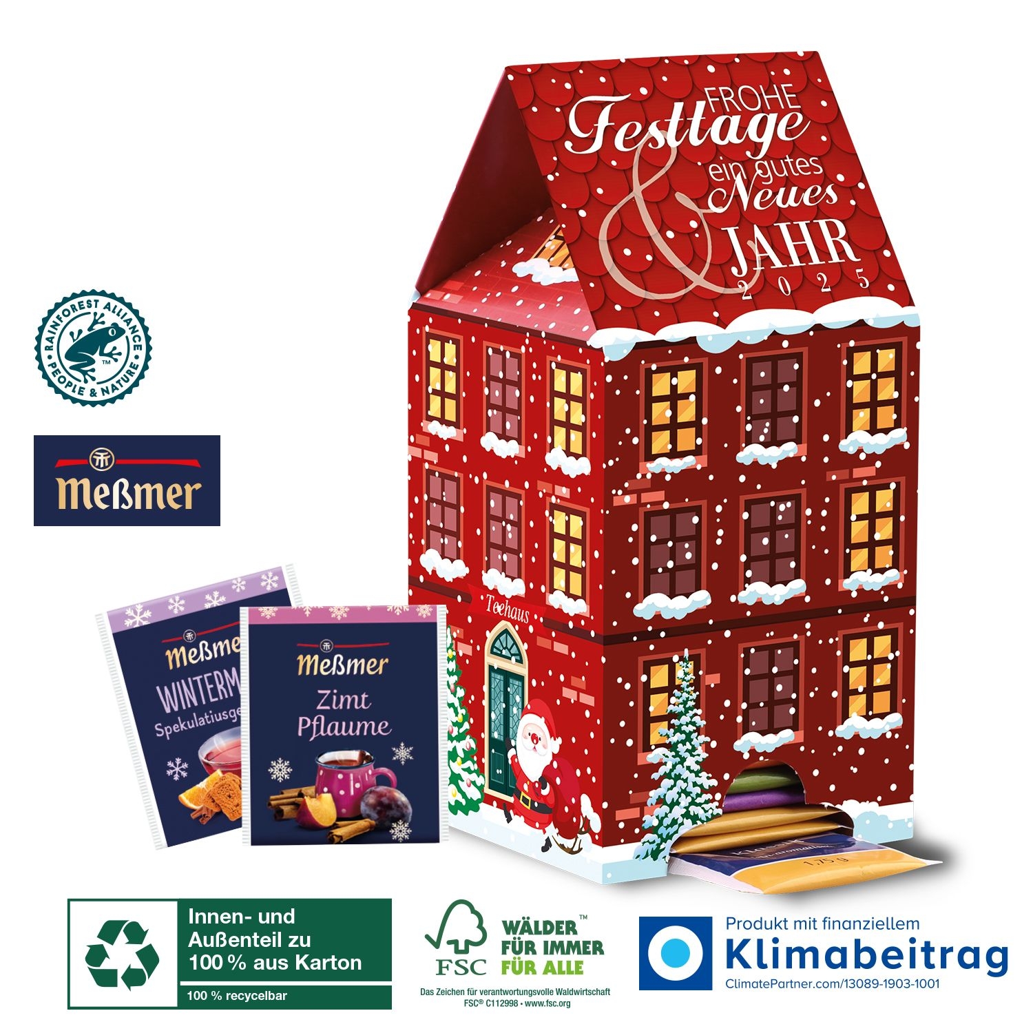 CD95346Adventskalender Messmer „Tee-Haus“