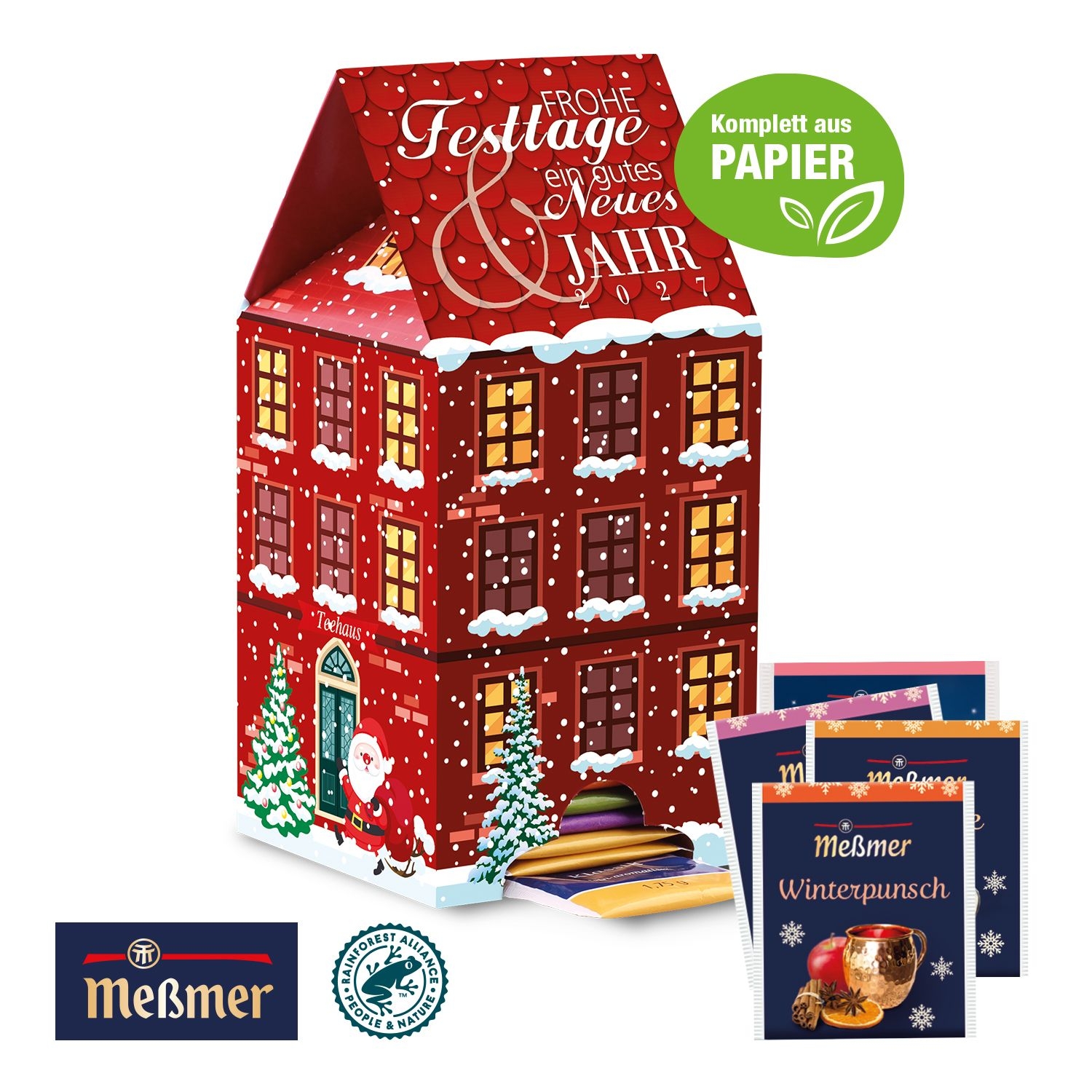 CD95346Adventskalender Messmer „Tee-Haus“