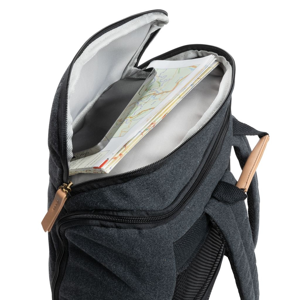 XDP760_24-1Impact AWARE™ 16 oz. r recyceltem canvas 15_ Laptop-Rucksack_ schwarz