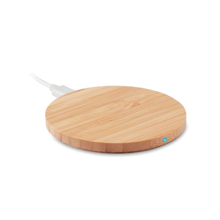 MO6390Rundo _ Ronde draadloze bamboe oplader