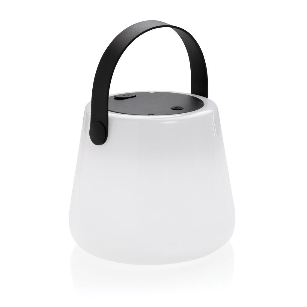 XDP513_47-3SolarGlow Aussenleuchte aus RCS rec. Kunststoff mit USB-Lampe_ weiss