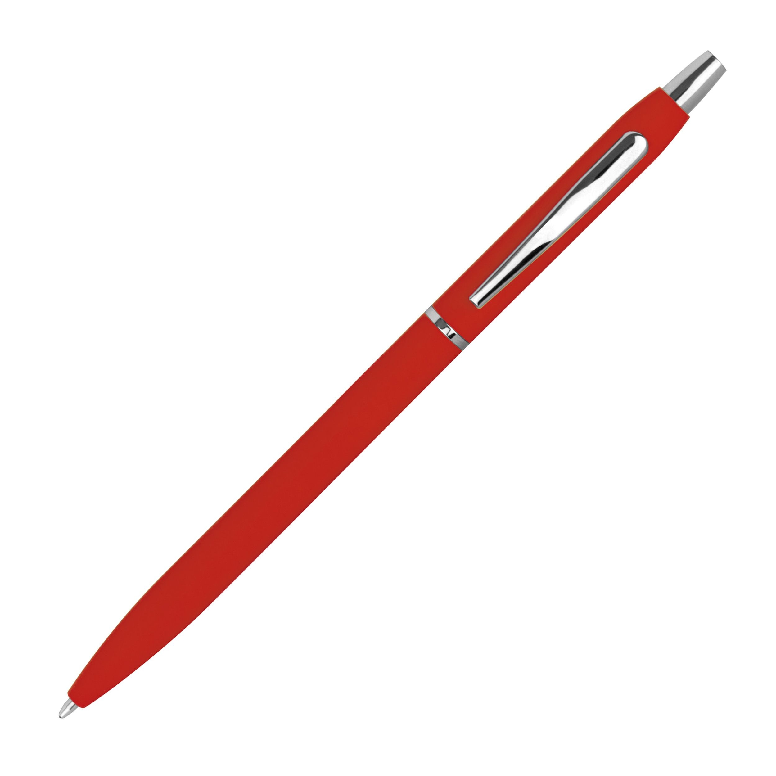 MA10715-05Kugelschreiber mit blauer Mine _ rot
