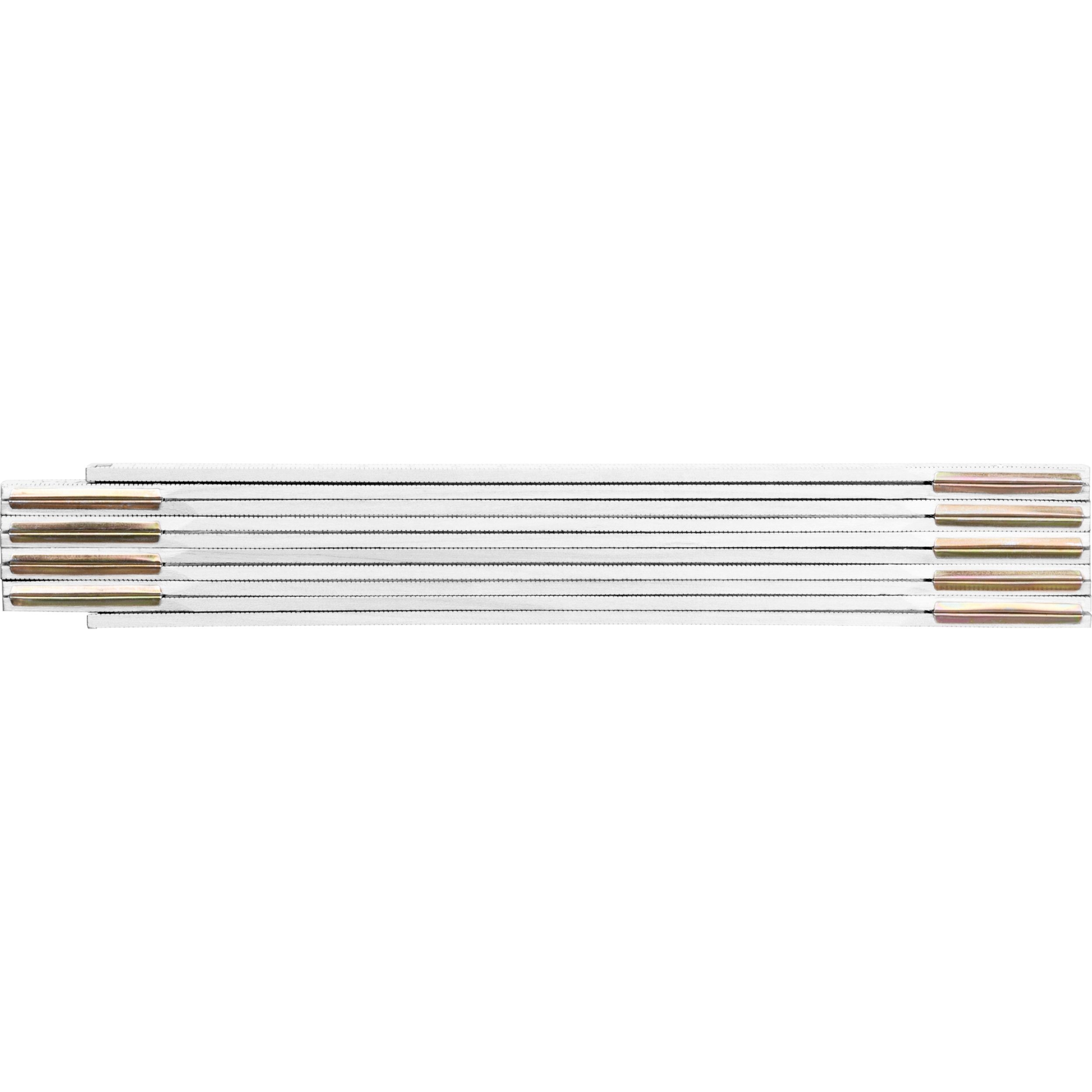 MA95324-06Zollstock aus Holz SVENJA_ weiss