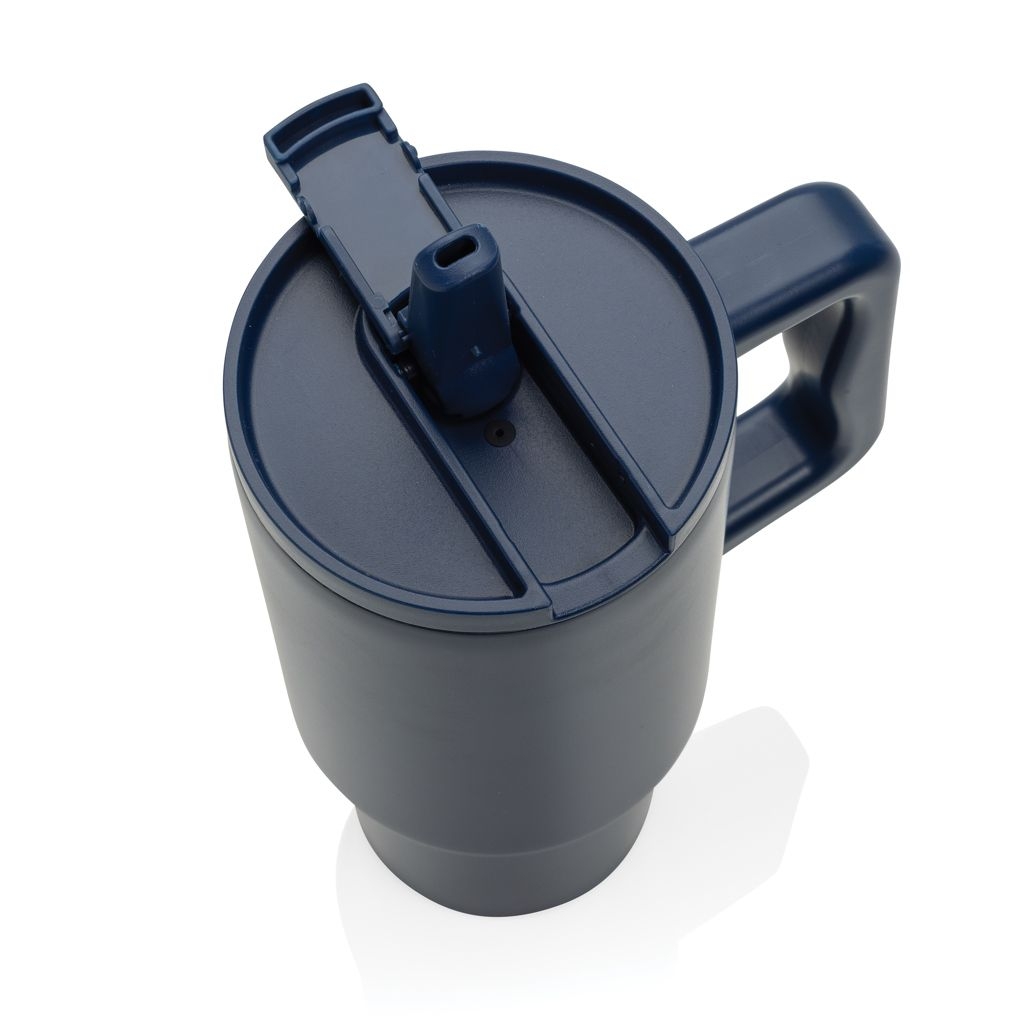 XDP437.34-25Embrace Leakproof aus RCS recyceltem Edelstahl 900ml_ navy blau
