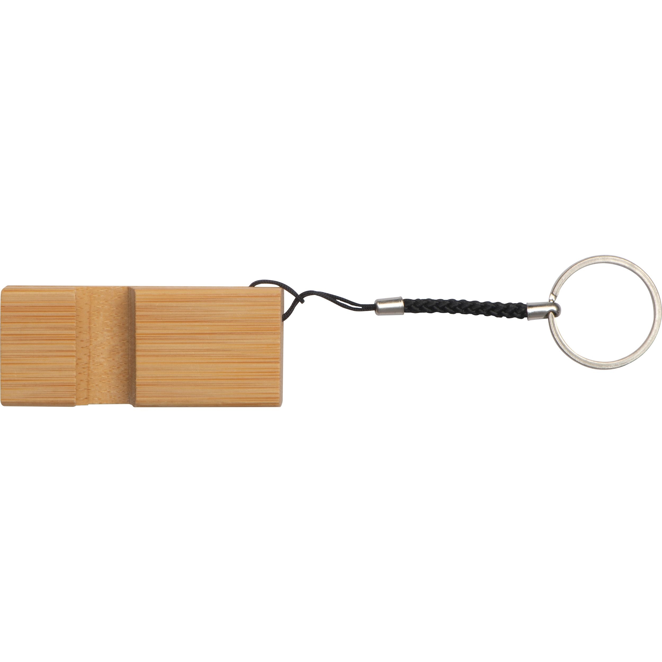 MA92647-13Schluesselanhaenger _Bambushandyhalter_ beige