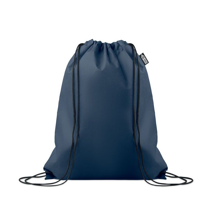 MO2809-04Daffy Rpet Beutel mit Kordelzug Non Woven_ blau