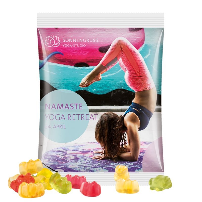 JG10064-1Maxituete 50 g Trolli Fruchtgummi Standardformen_ Premium-Baerchen_ weisse Folie