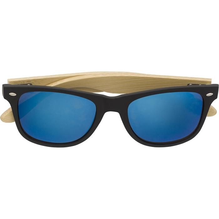 GI967748-32Sonnenbrille aus ABS und Bambus Luis_ silber