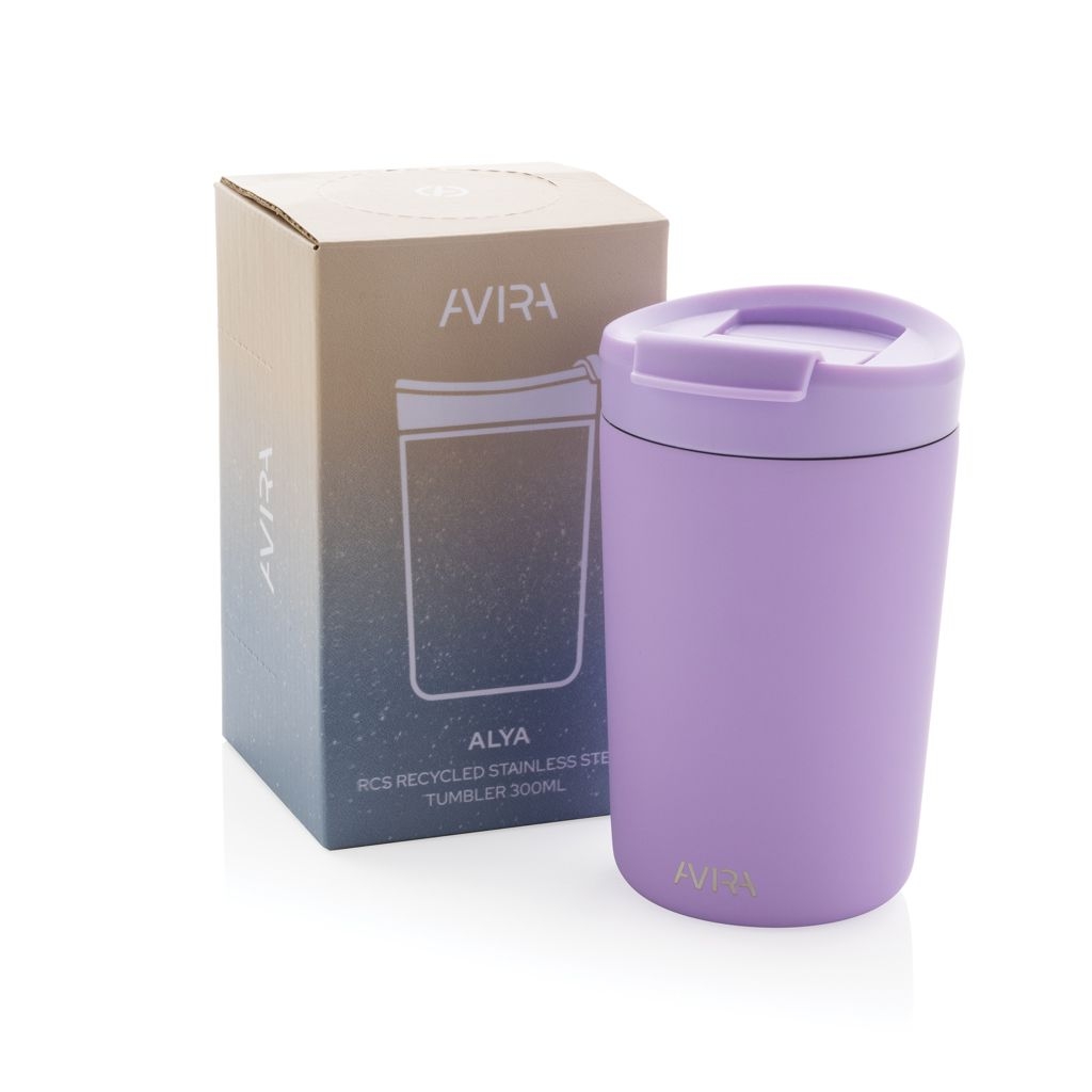 XDP438.02-9Avira Alya RCS recycelter Stainless-Steel Becher 300ml_ lila