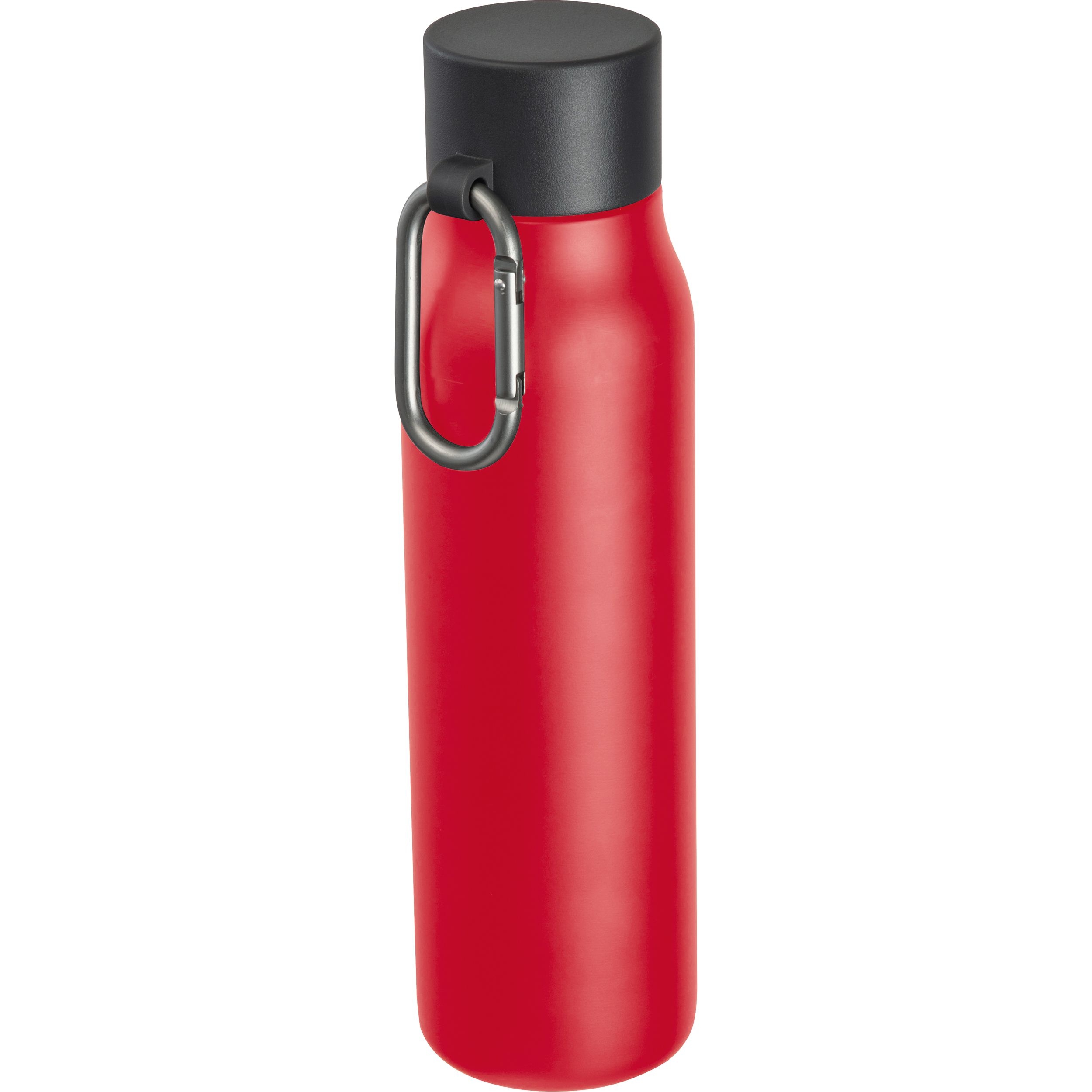 MA85236-05Vakuum Trinkflasche mit Karabiner_ 600ml ANNIE_ rot