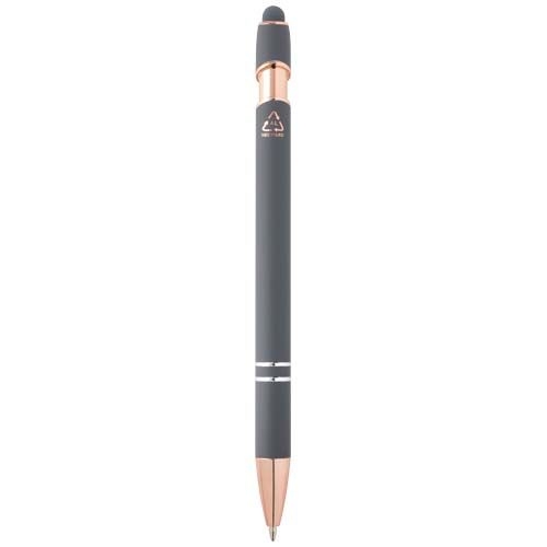 PF106246-5Nanna Kugelschreiber mit Roségold Finish _ daemmergrau