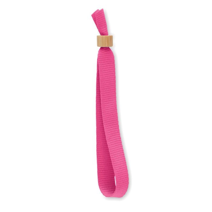MO6706-38Fiesta Armband RPET-Polyester_ fuchsia MO6706-38Fiesta Armband RPET-Polyester_ fuchsia