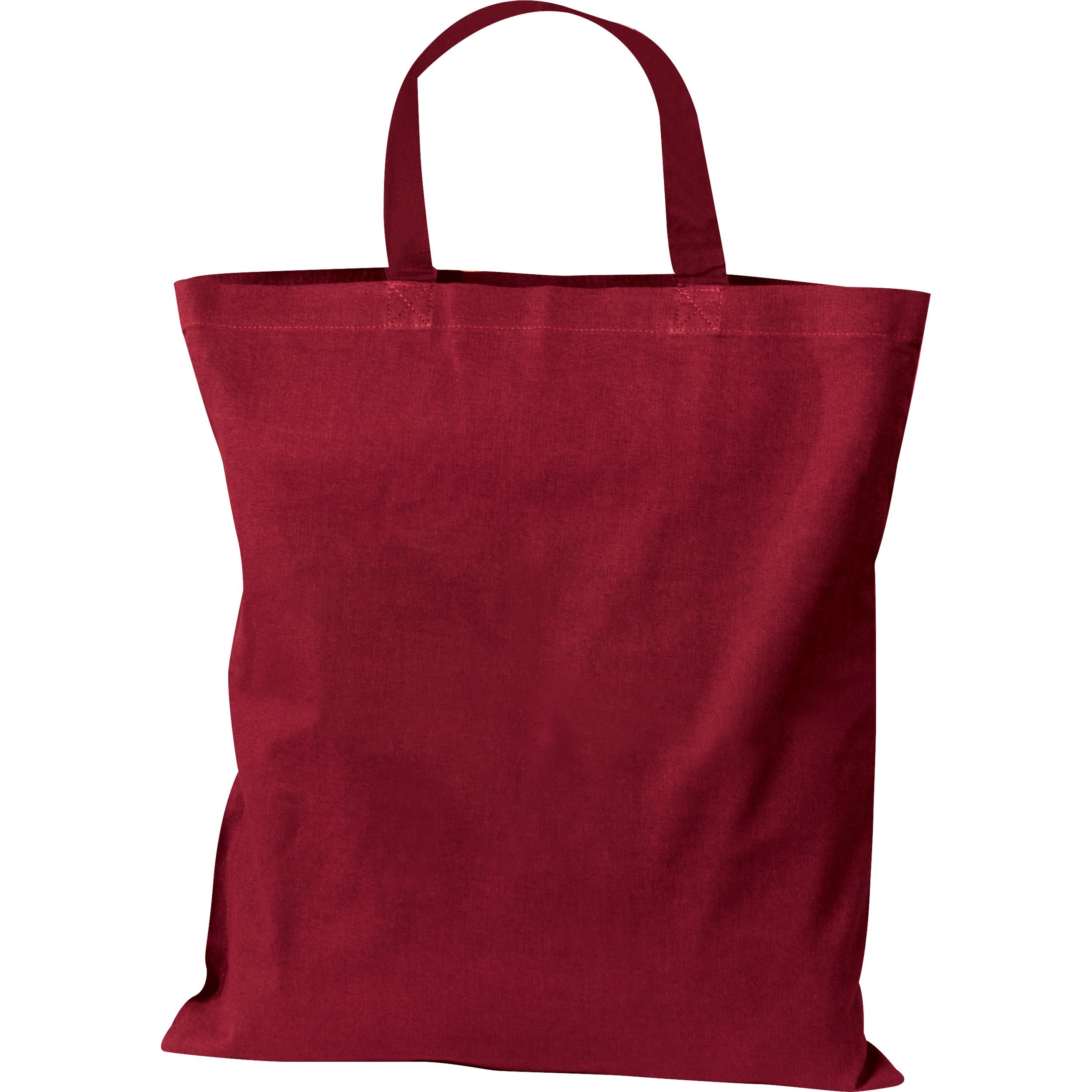 MA60680-02Baumwolltasche mit kurzen Henkeln _ burgund
