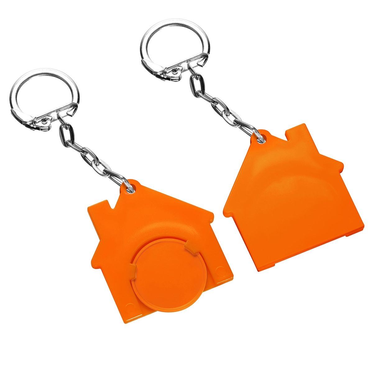 HE7516K-5-5Chiphalter mit 1€-Chip _Haus_ orange_ orange