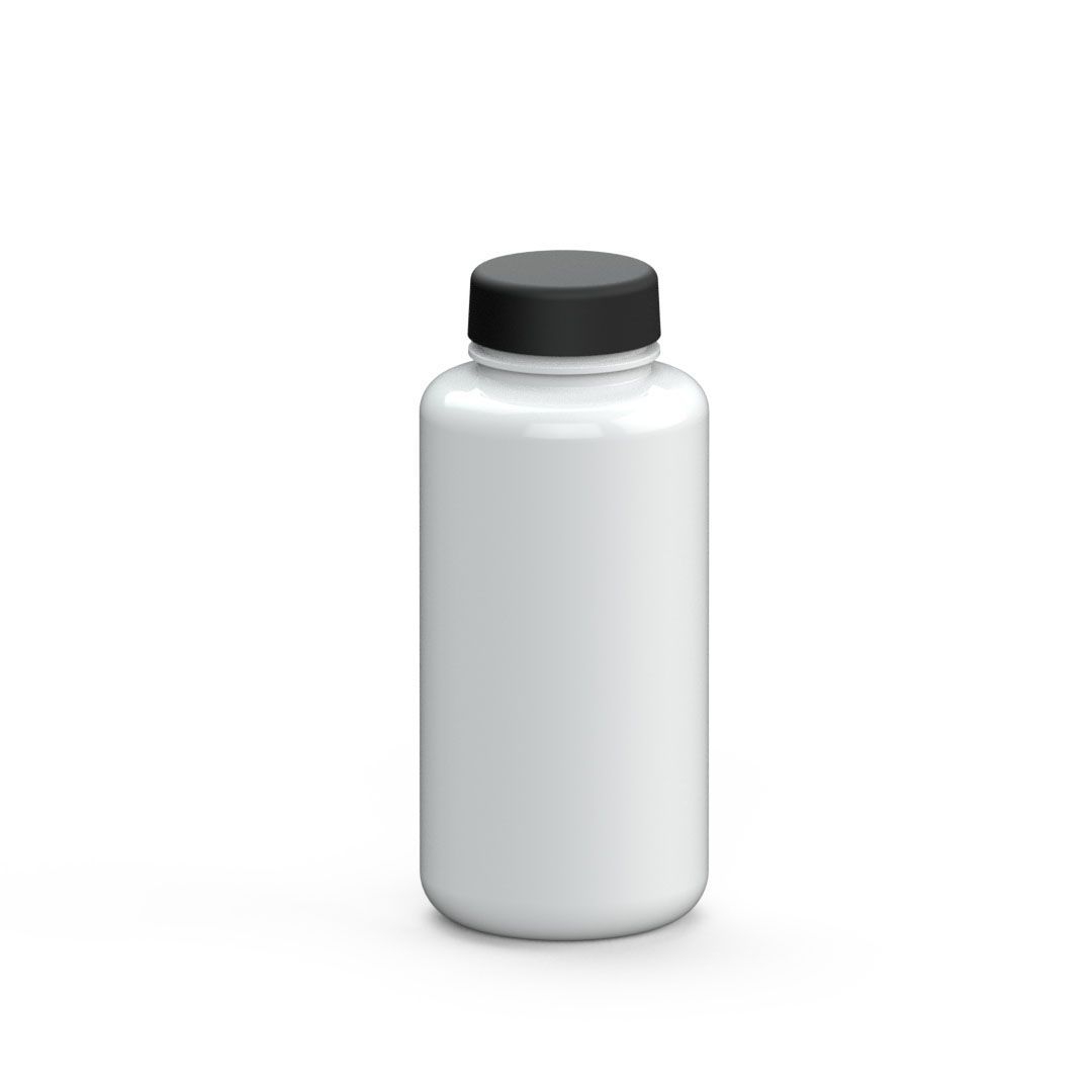 Trinkflasche "Refresh" Colour 0,7 l, weiß, schwarz