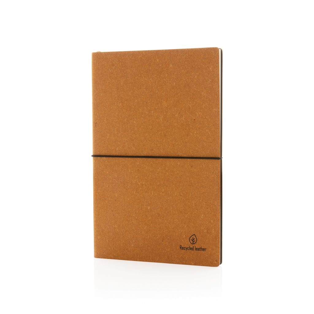 XDP772.21-9A5 Notizbuch aus GRS recyceltem Leder_ braun