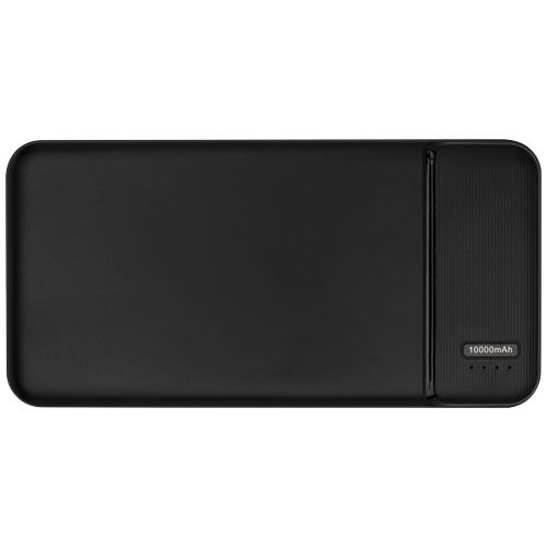 PF124321-1Loop 10.000 mAh Powerbank aus recyceltem Kunststoff_ schwarz