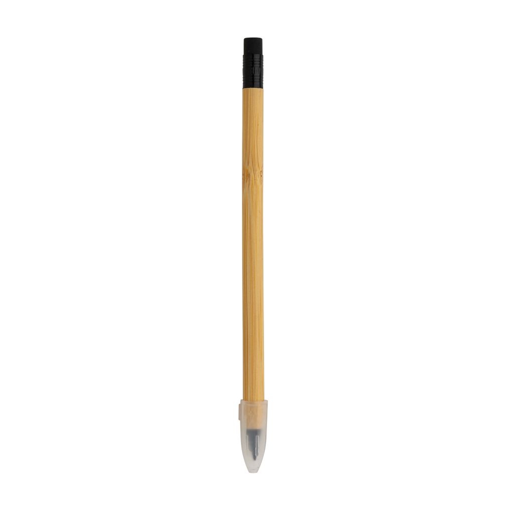 XDP611.09-9Bambus Infinity-Stift mit Radiergummi_ braun