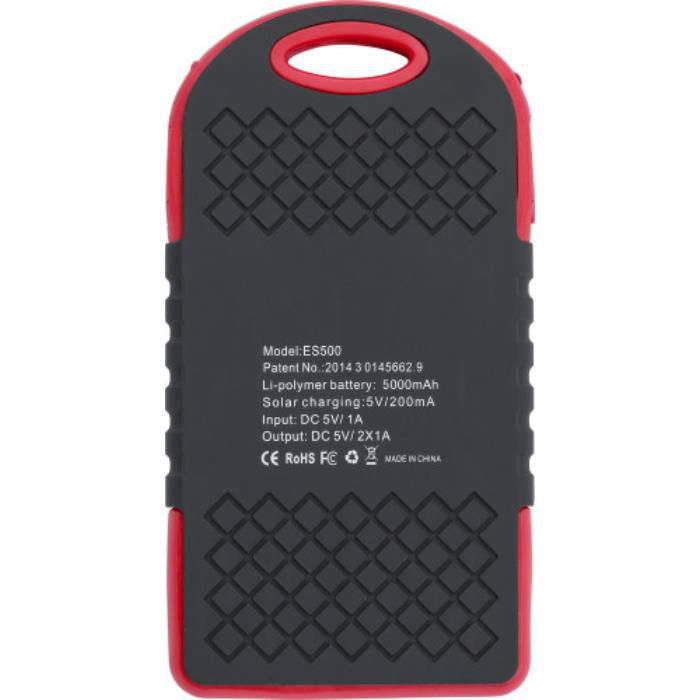 GI9333-08Solar Powerbank Aurora_ Rot