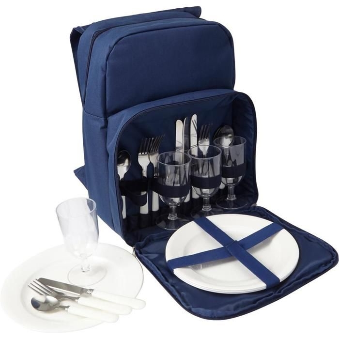 GI7609-05Picknick-Rucksack aus Polyester Izaro_ blau