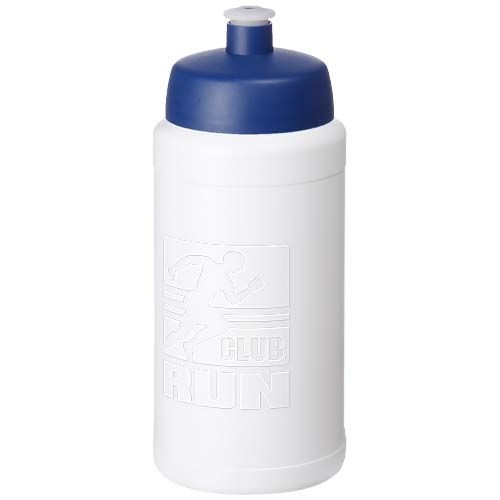 PF210288-8Baseline Rise 500 ml Sportflasche_ weiss_blau