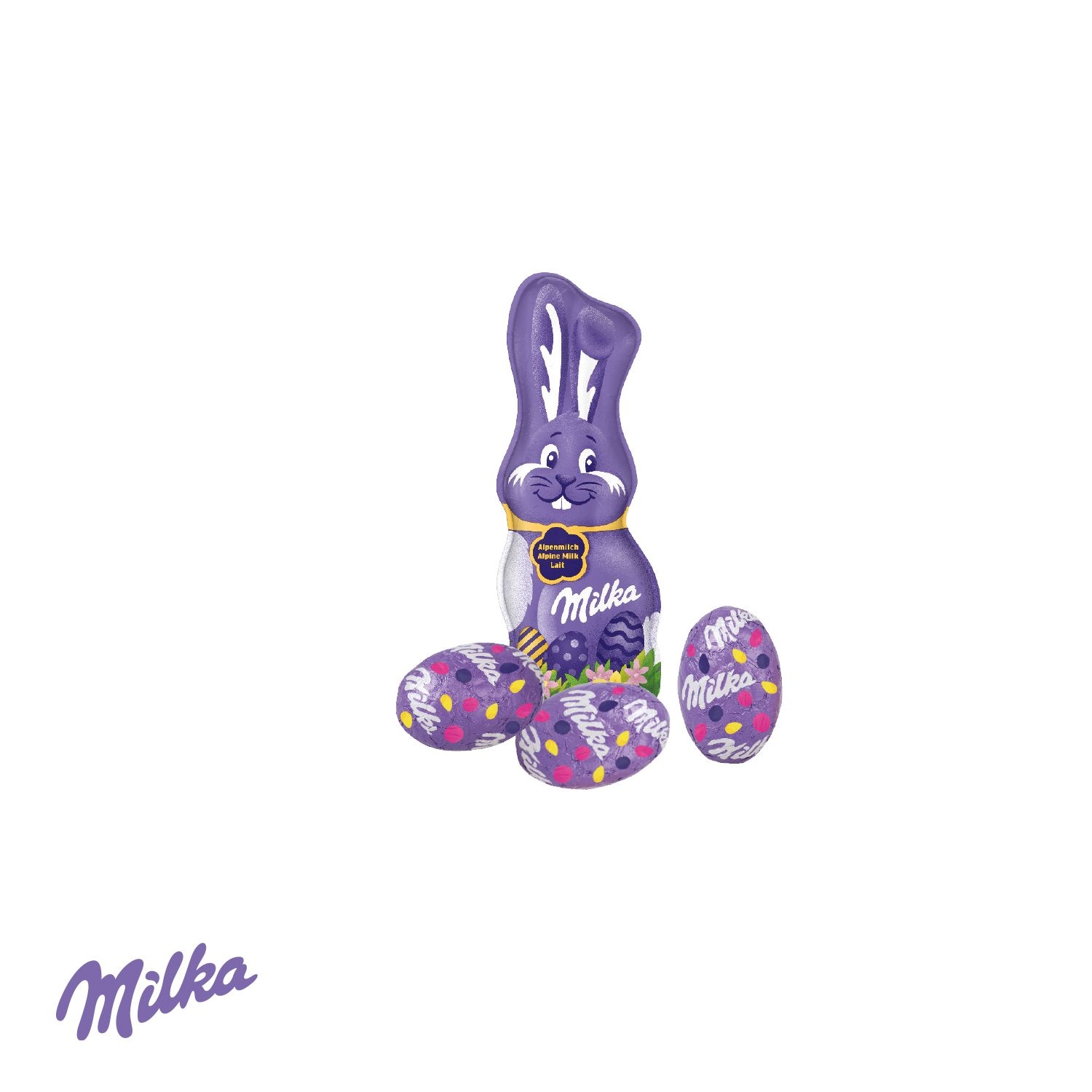 CD94524-01Osternest mit Schokolade von Milka_ Milka Schokomischung