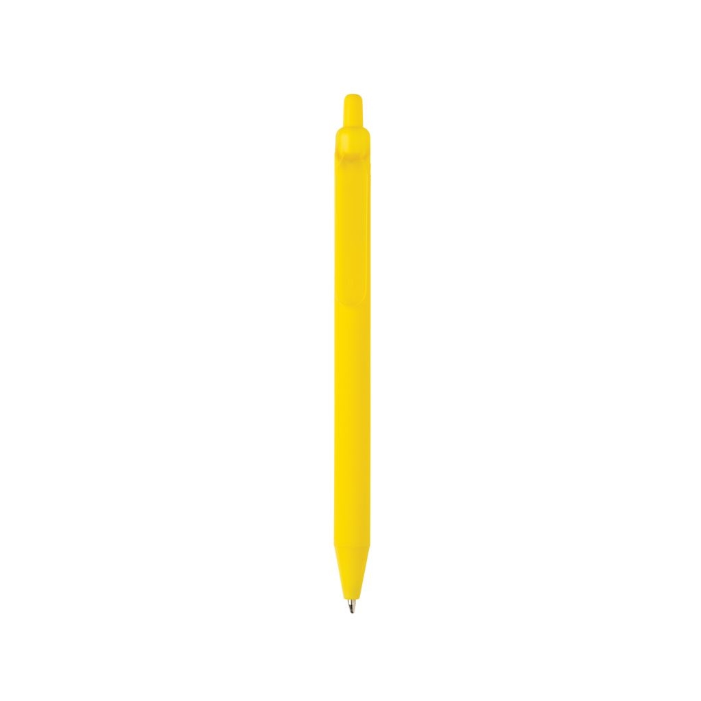 XDP611.34-06Tide Smooth Touch Stift aus GRS zertifiziert recyceltem ABS_ gelb