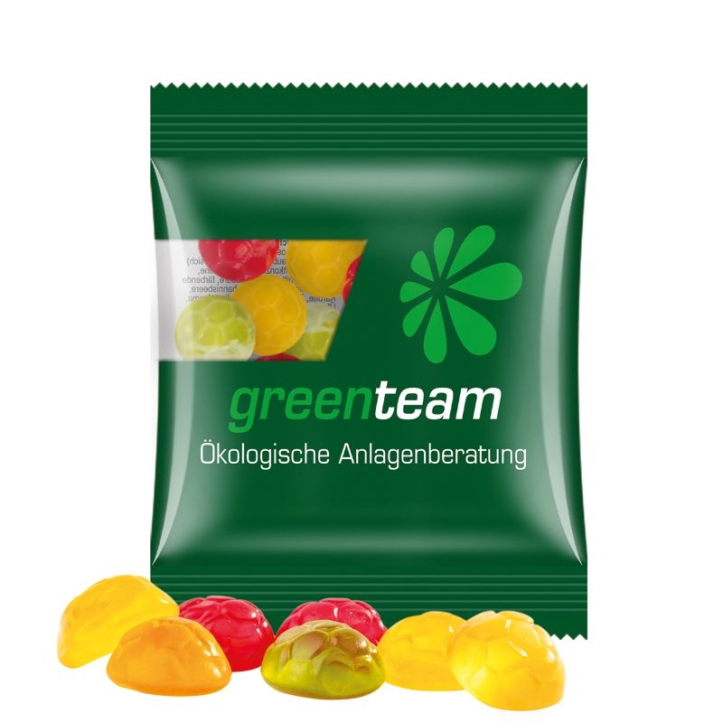 JG15061-22Minituete 10 g Trolli Fruchtgummi Standardformen_ Fussball_ transparente Folie