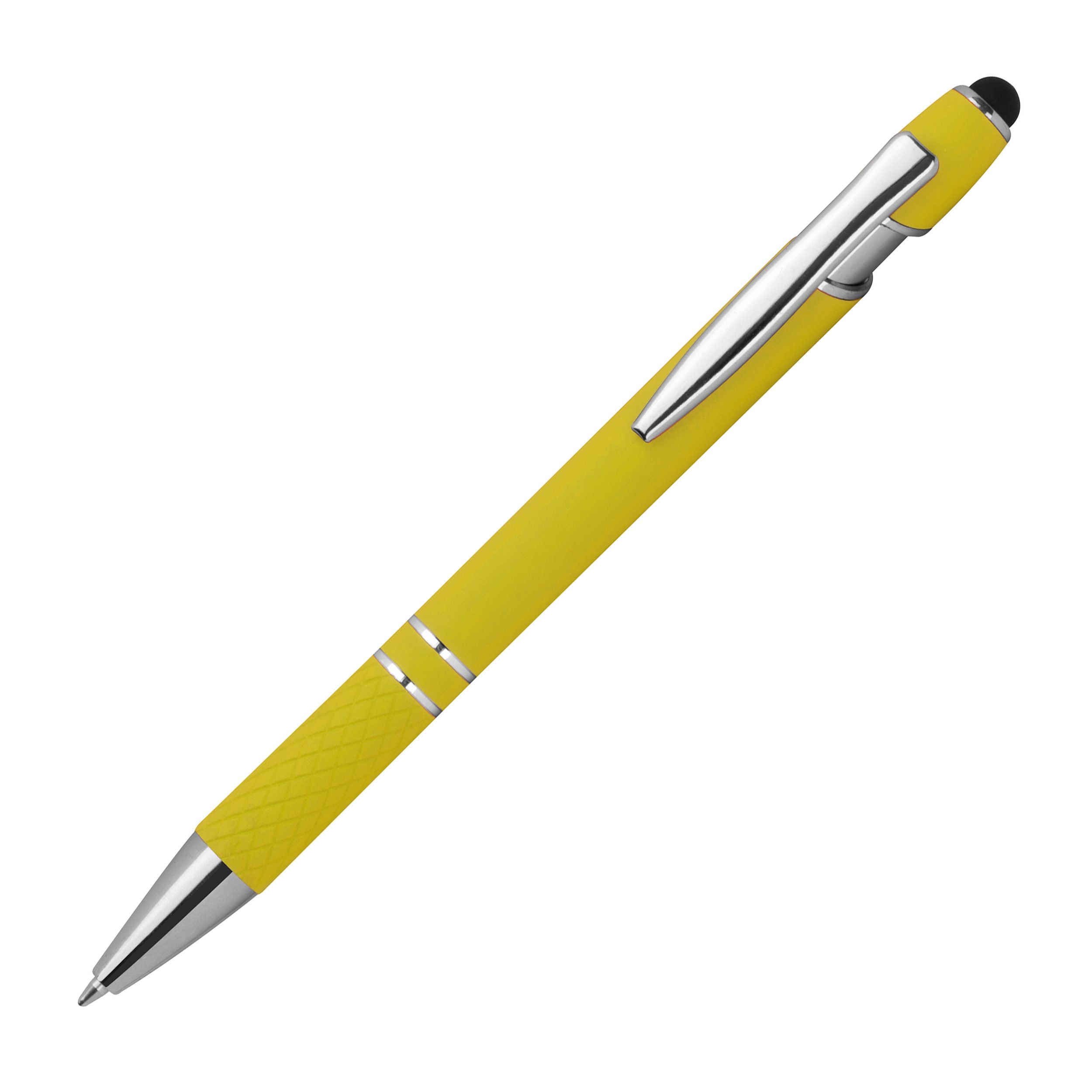 MA13689-08Kugelschreiber mit Muster_ gelb