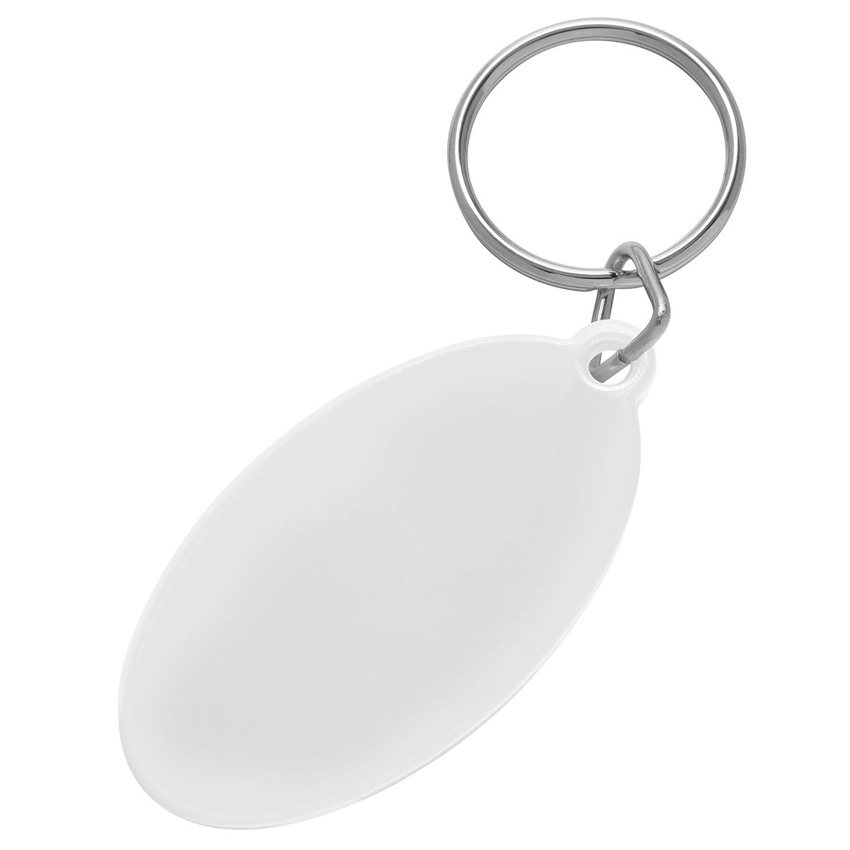 HE7316-0Schluesselanhaenger _Oval_ weiss HE7316-0Schluesselanhaenger _Oval_ weiss